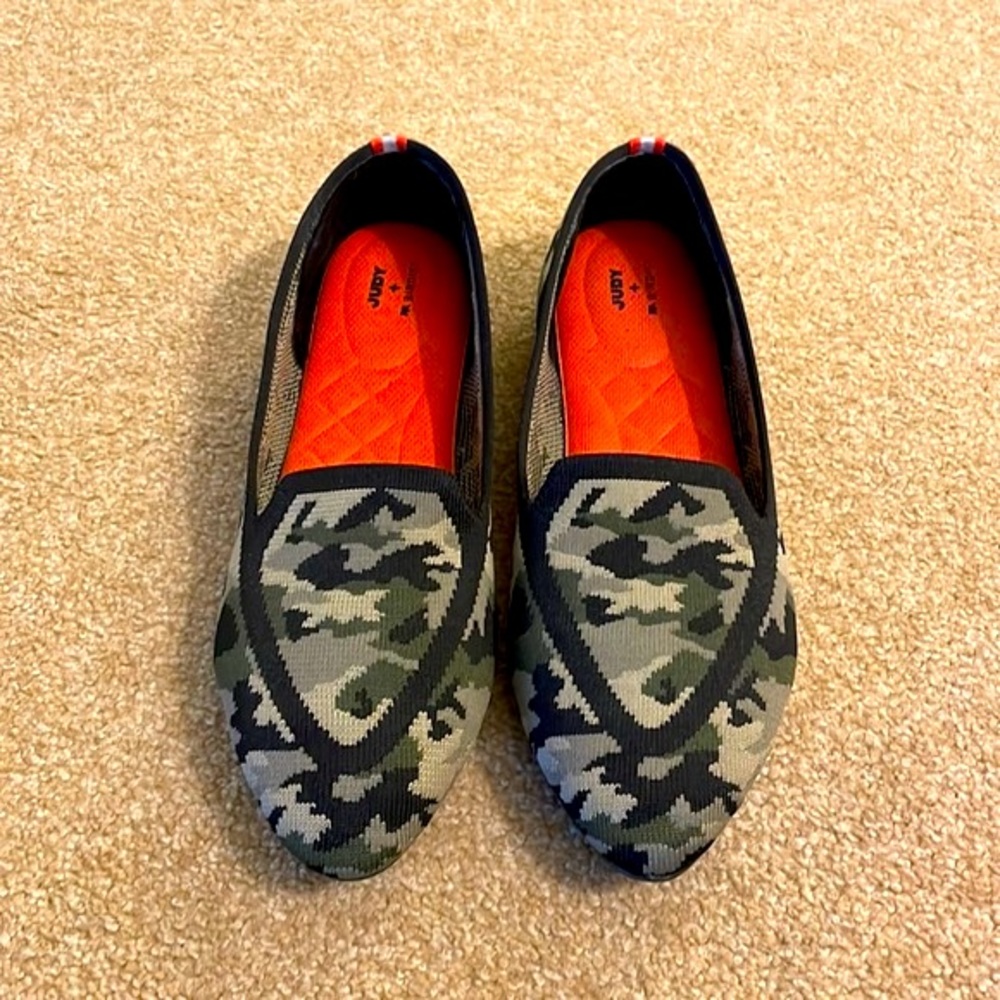 Birdies The Blackbird Khaki Camo Size 9